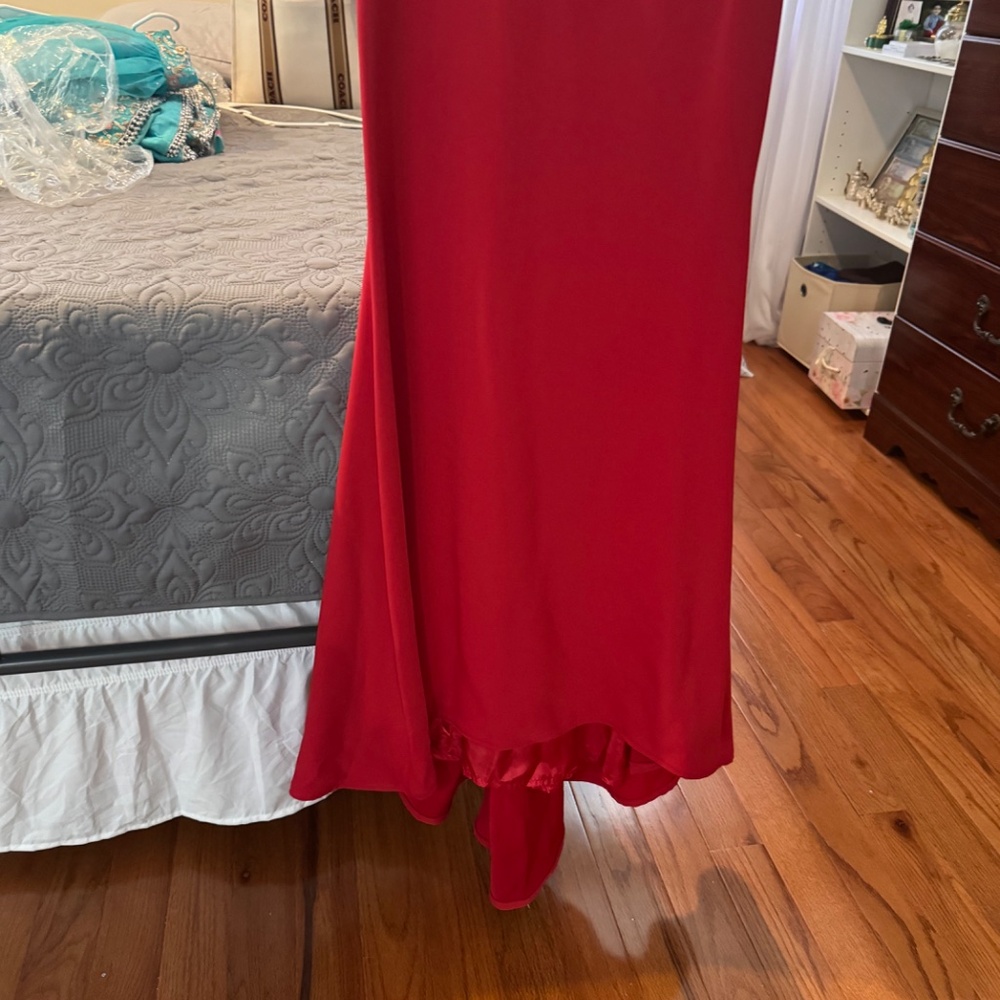 Red Party Dress - image 2